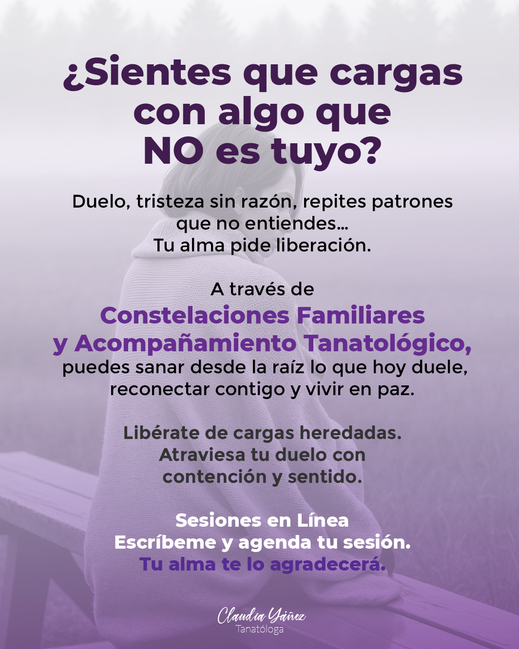 Tanatología Facebook ad: Chatea con nosotros