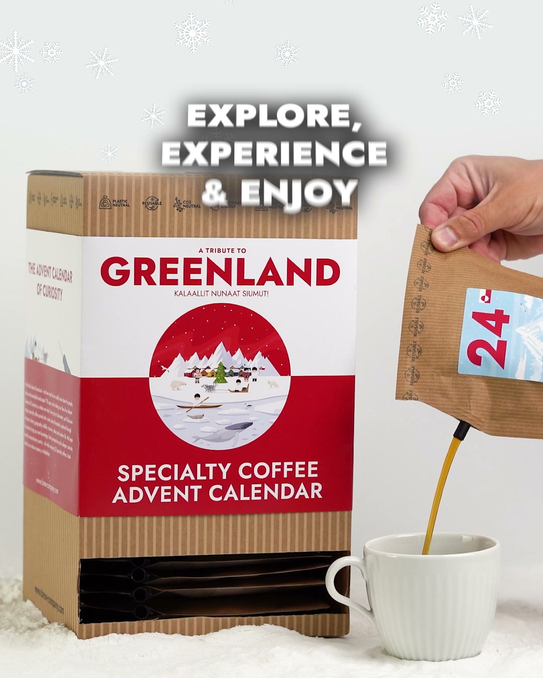The Brew Company Facebook ad: This year's coffee advent calendar is here