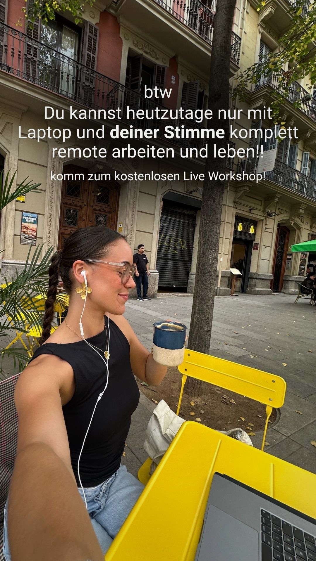 She Earns Global Facebook ad: Kostenfreier Workshop