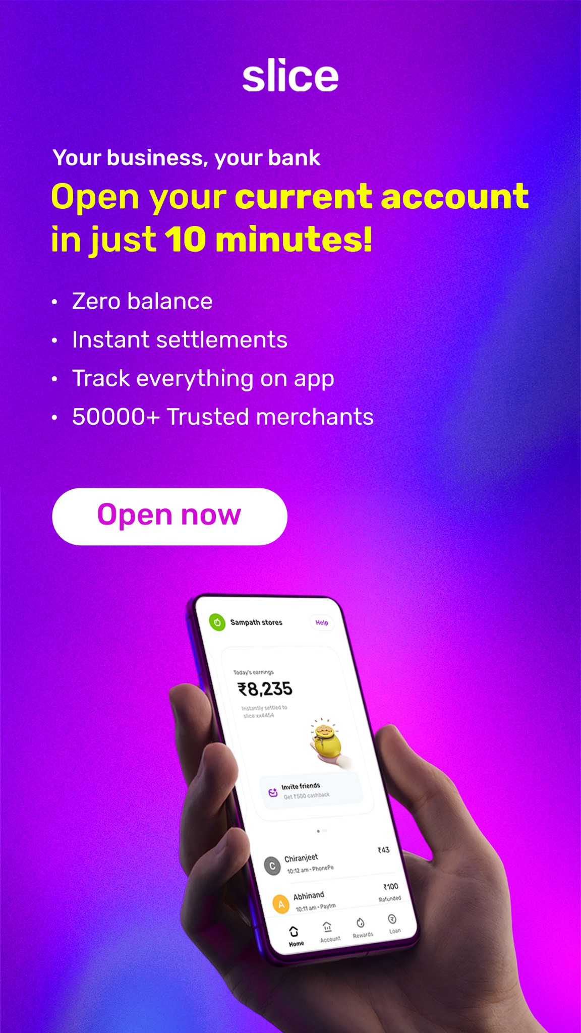 slice Facebook ad