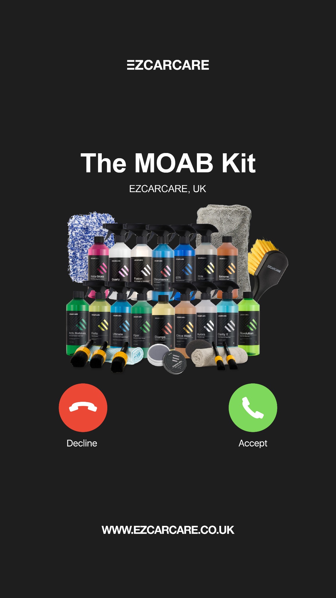 EZ Car Care Facebook ad