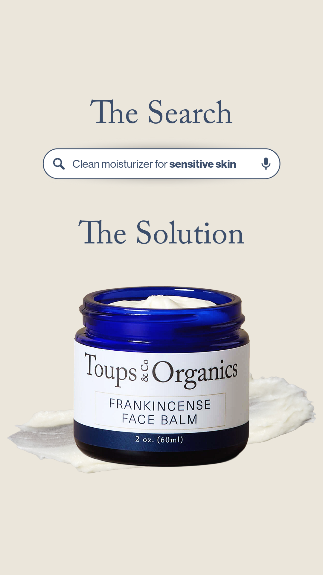 Toups and Co Organics Facebook ad