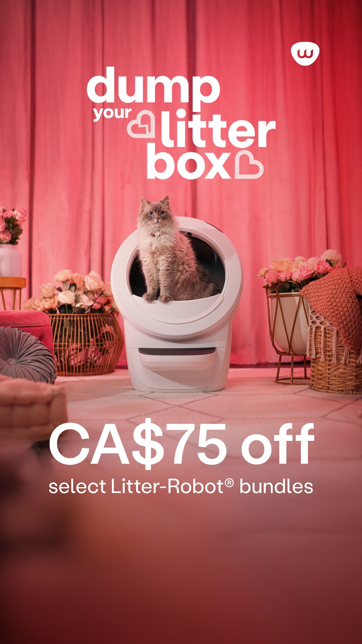 Litter-Robot by Whisker Facebook ad