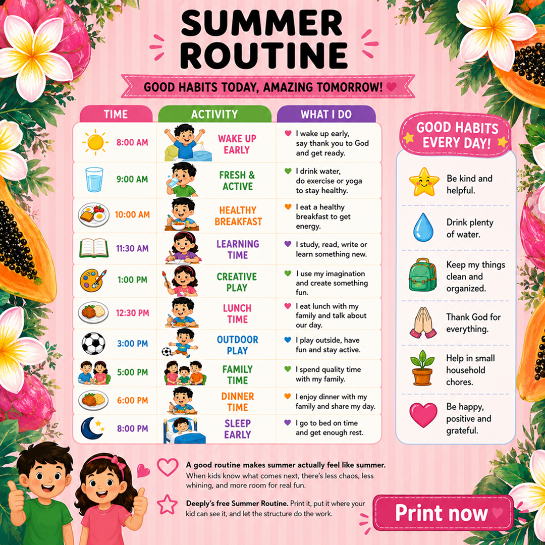 Deeply  - Parenting app Facebook ad