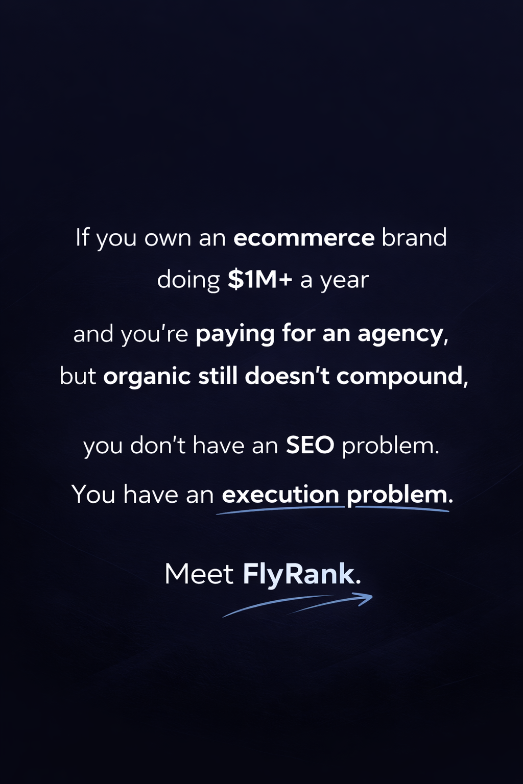 FlyRank Facebook ad