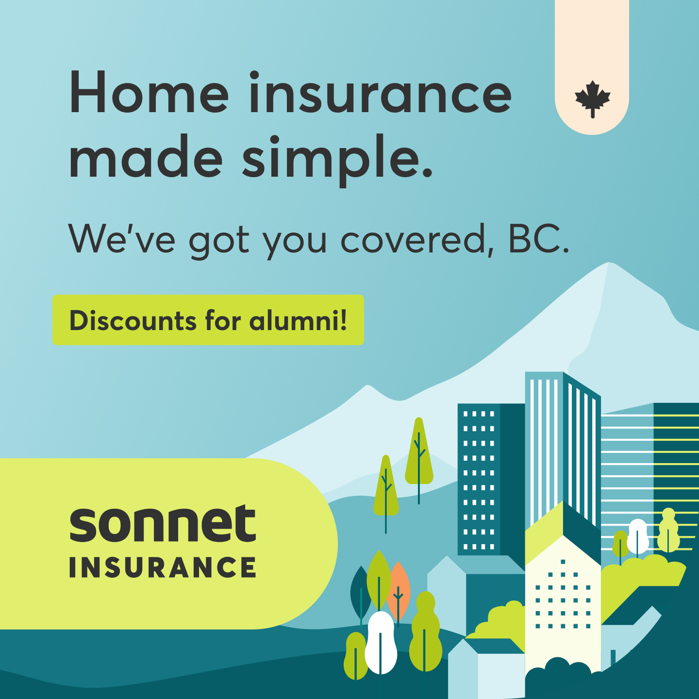 Sonnet Insurance Facebook ad