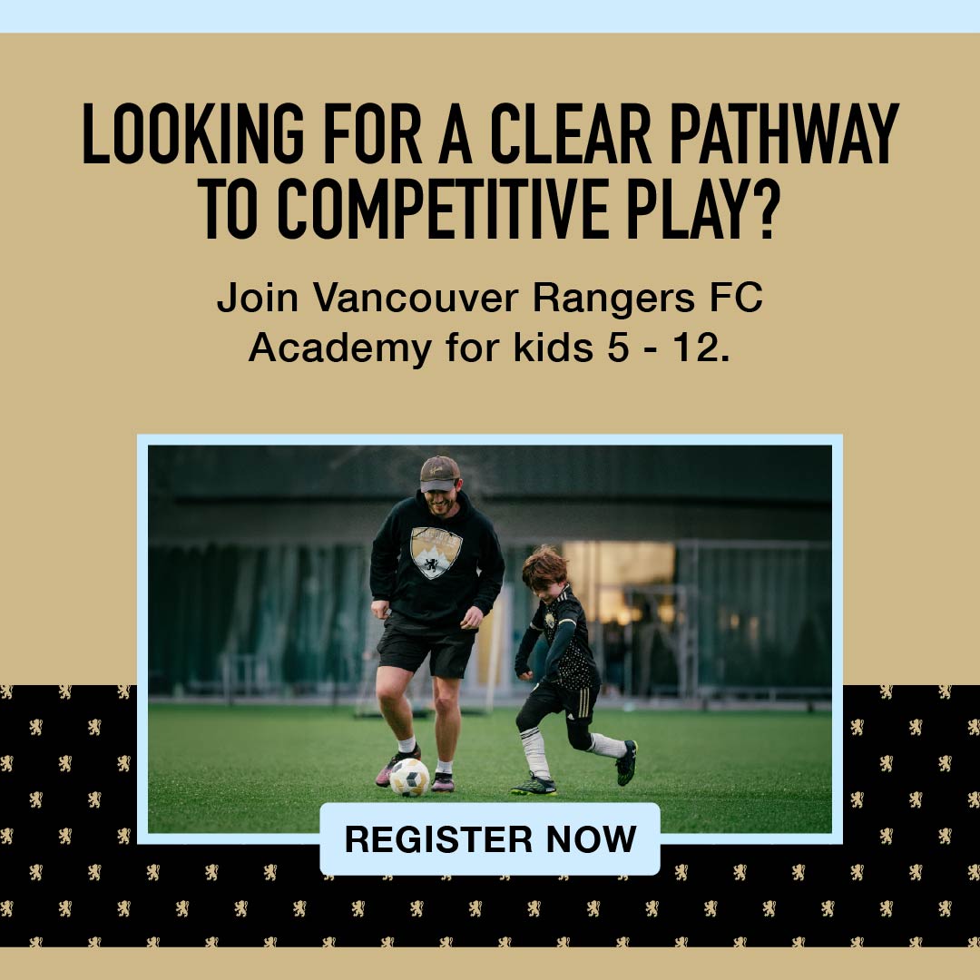 Vancouver Rangers FC Facebook ad