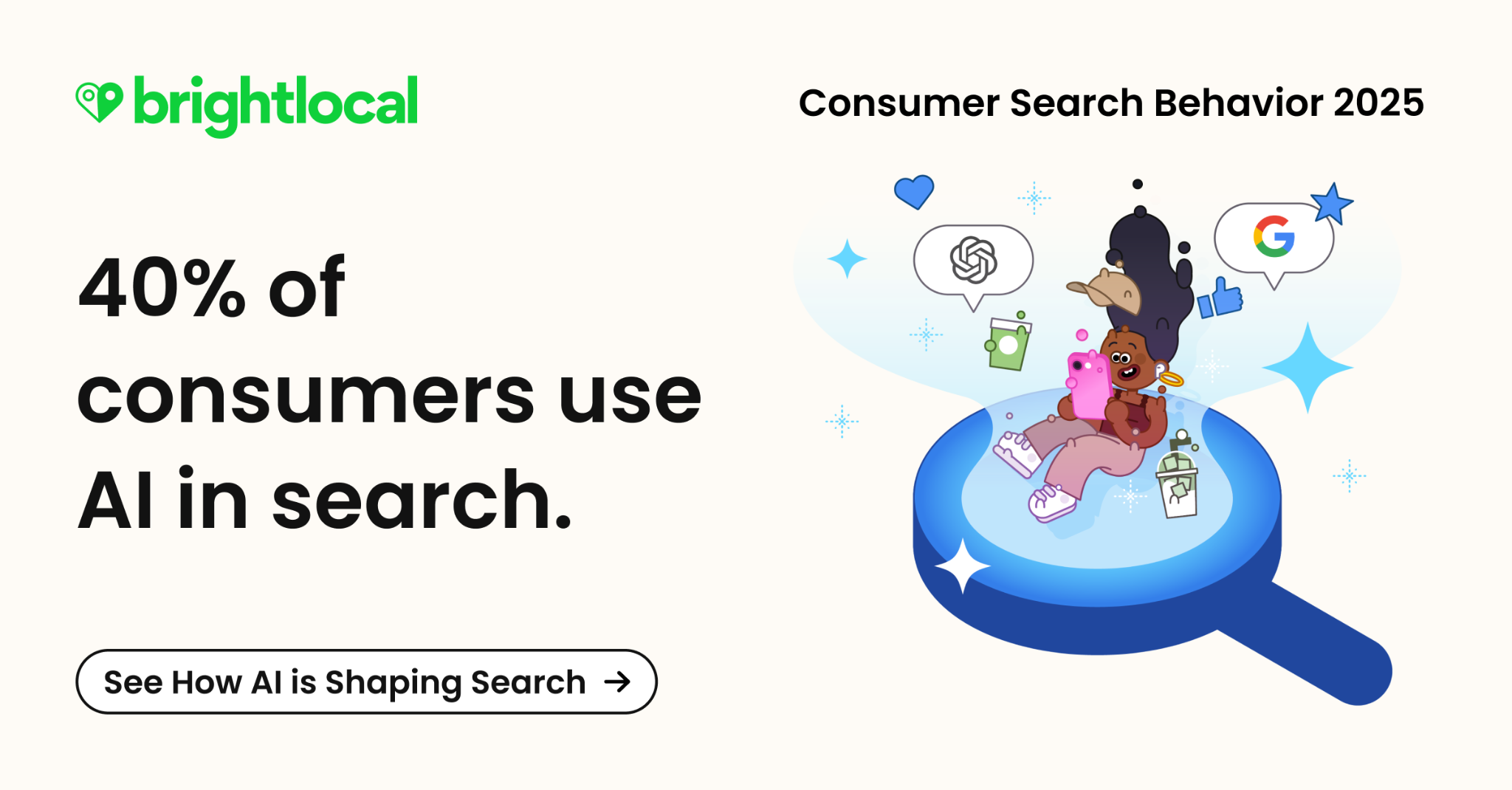 BrightLocal Facebook ad
