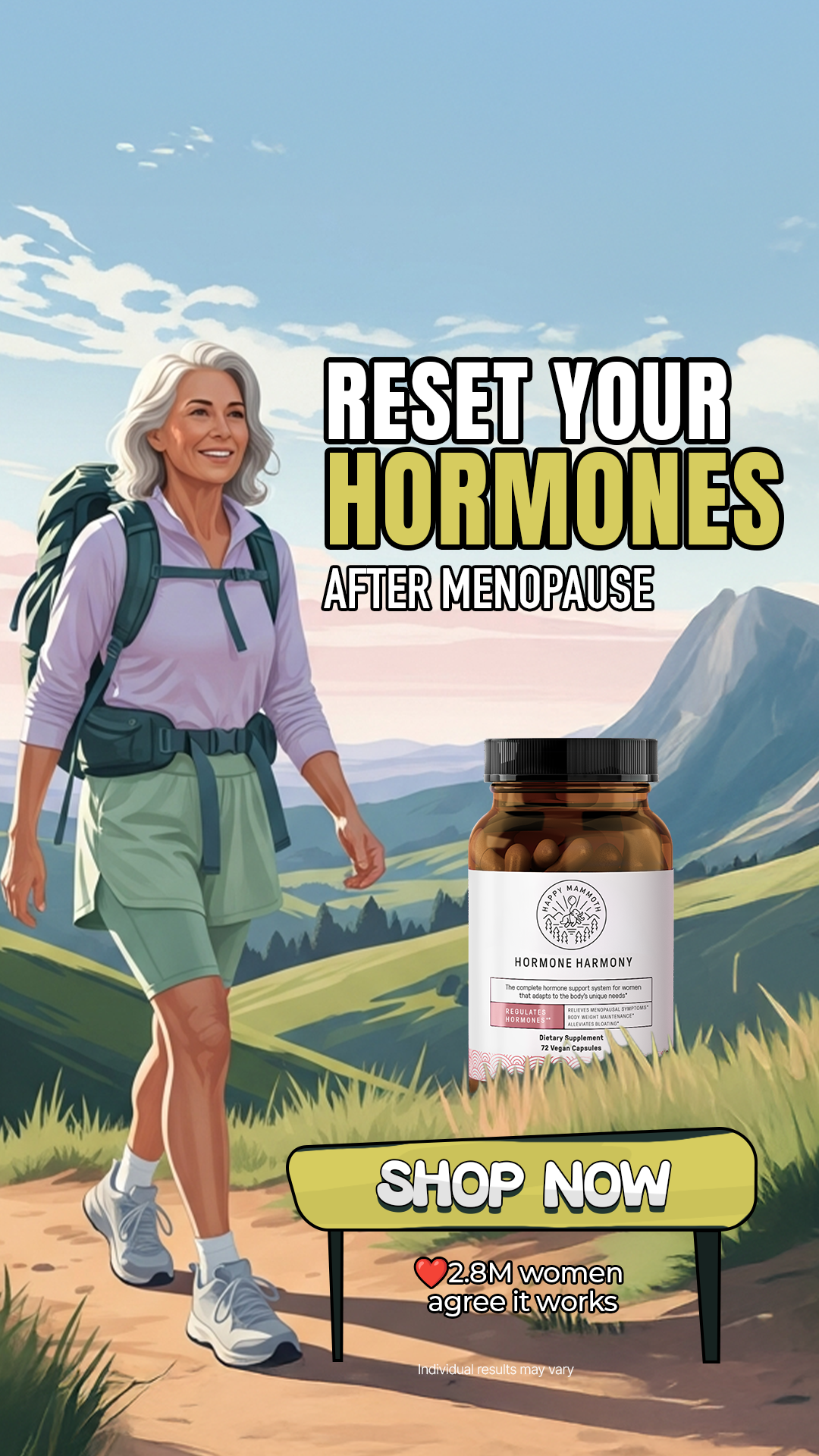 Happy Mammoth Facebook ad