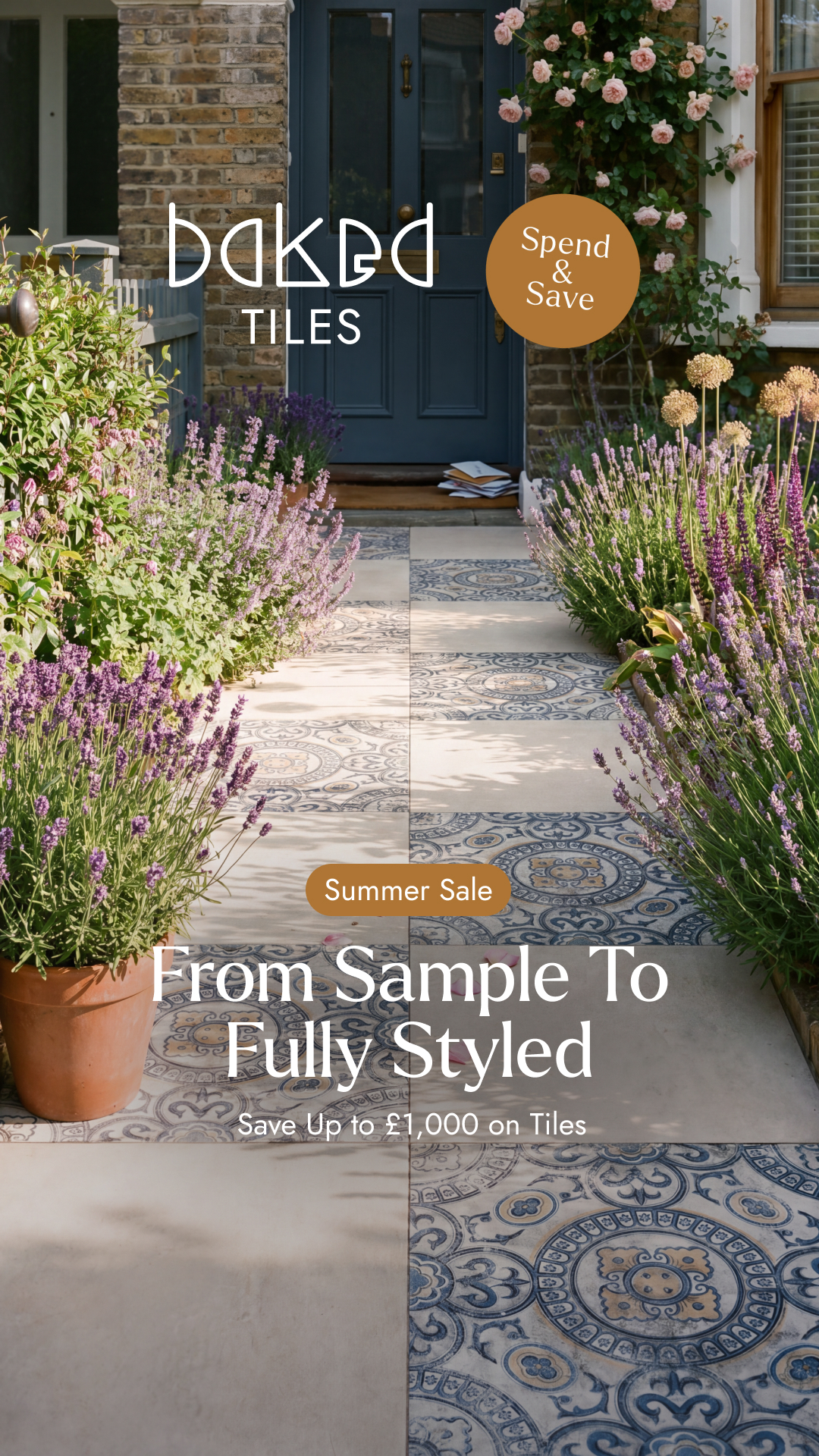 The Baked Tile Co. Facebook ad