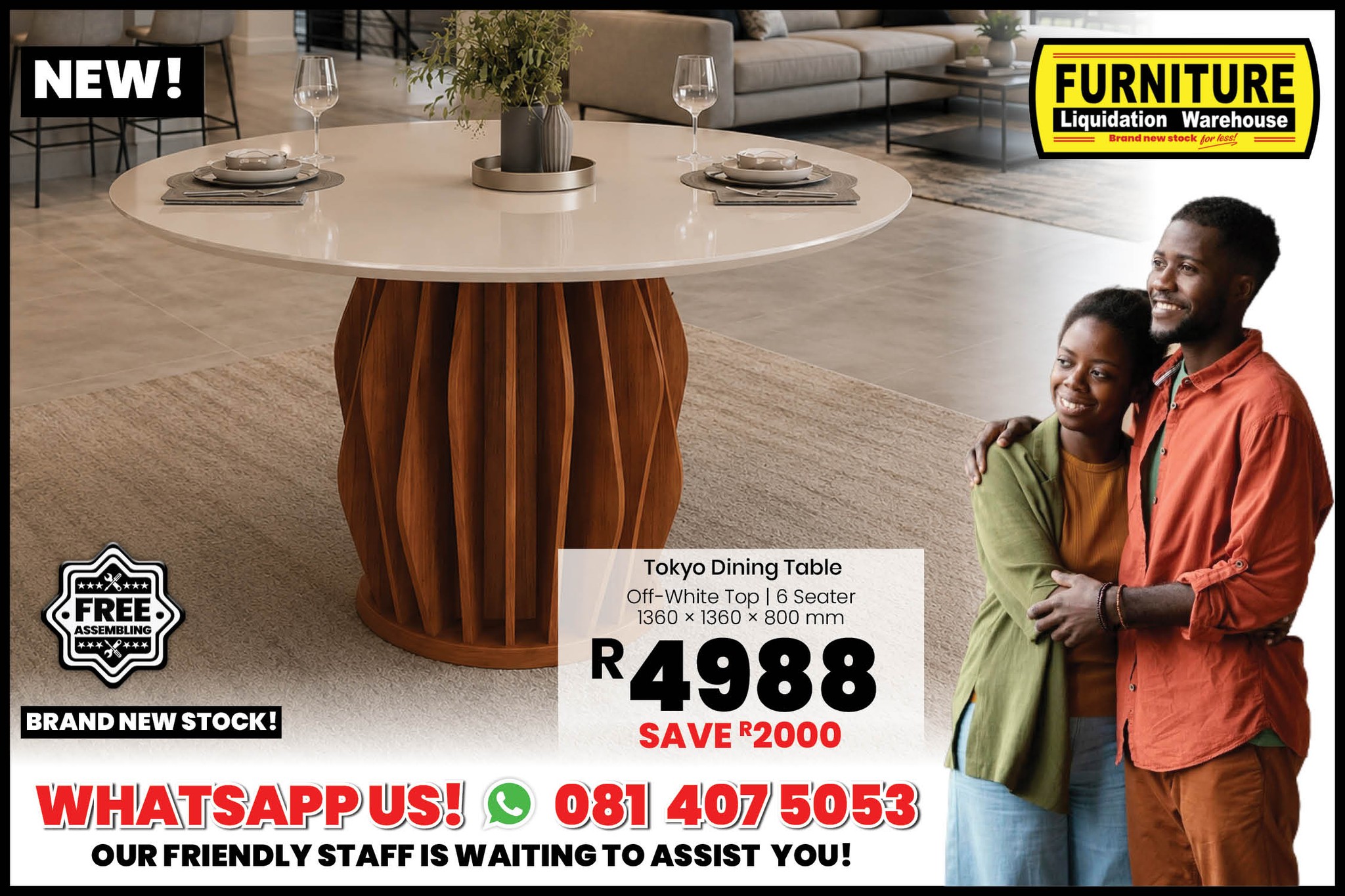 Furniture Liquidation Warehouse Facebook ad