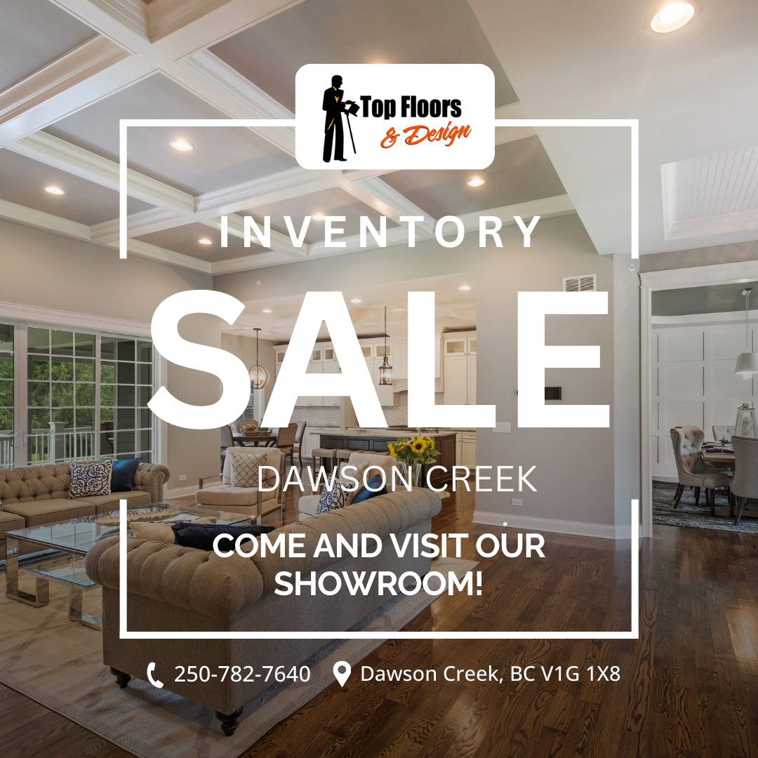 Top Floors & Design Facebook ad: Flooring Supply Store In Dawson Creek | Home | Top Floors…