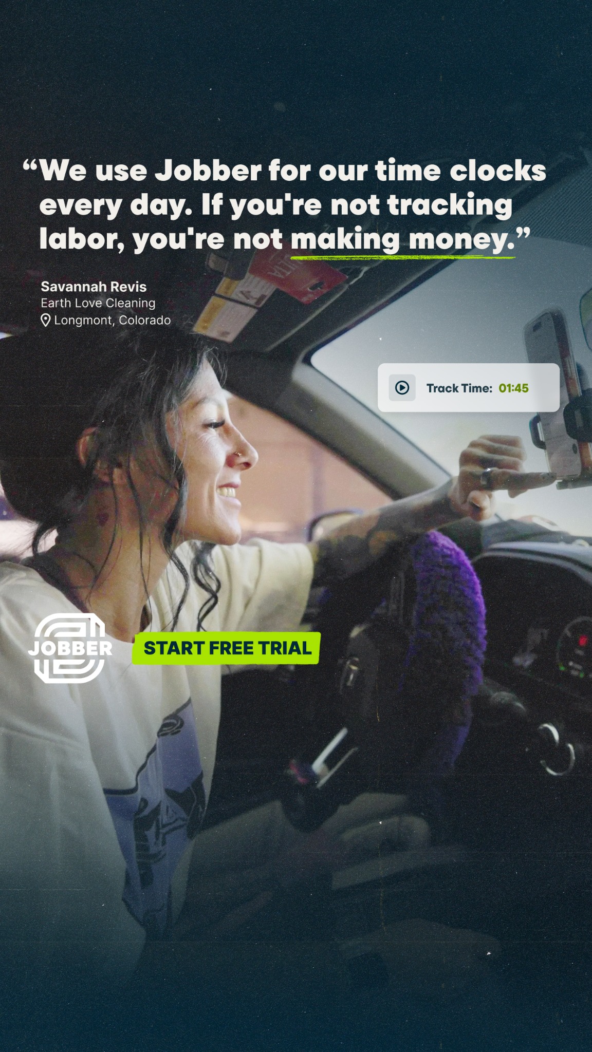 Jobber Facebook ad