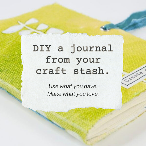 Vintage Page Designs Facebook ad: Create a Journal by Hand