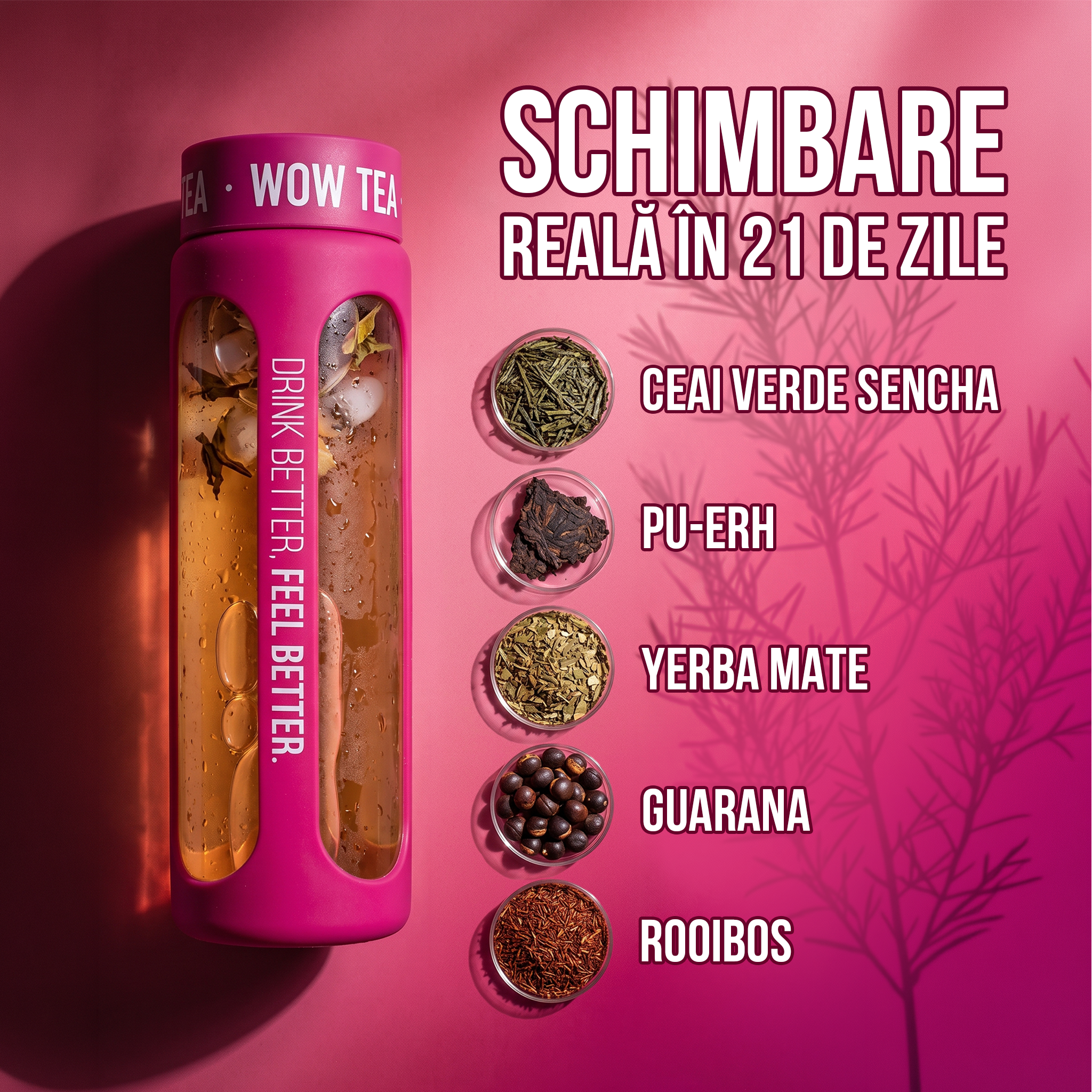 WOW TEA RO Facebook ad