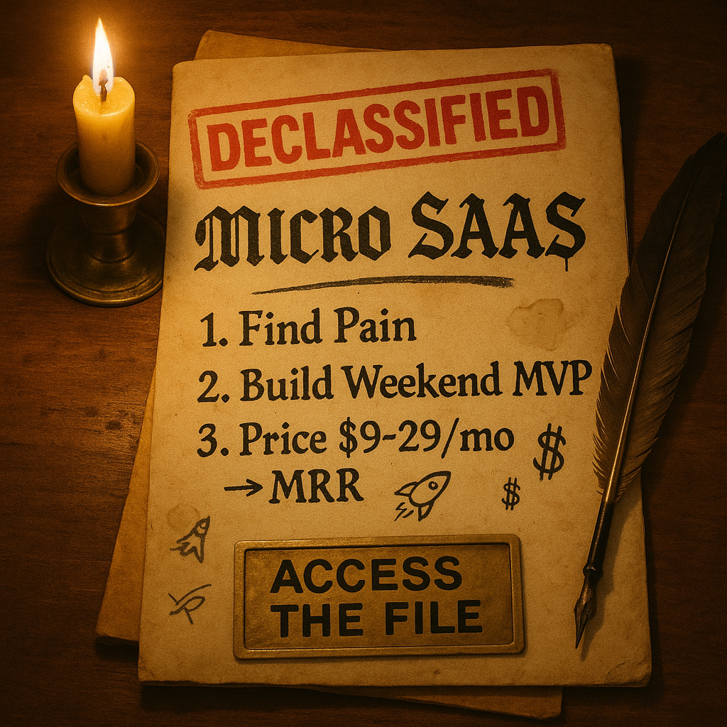 Build a Micro SaaS Facebook ad