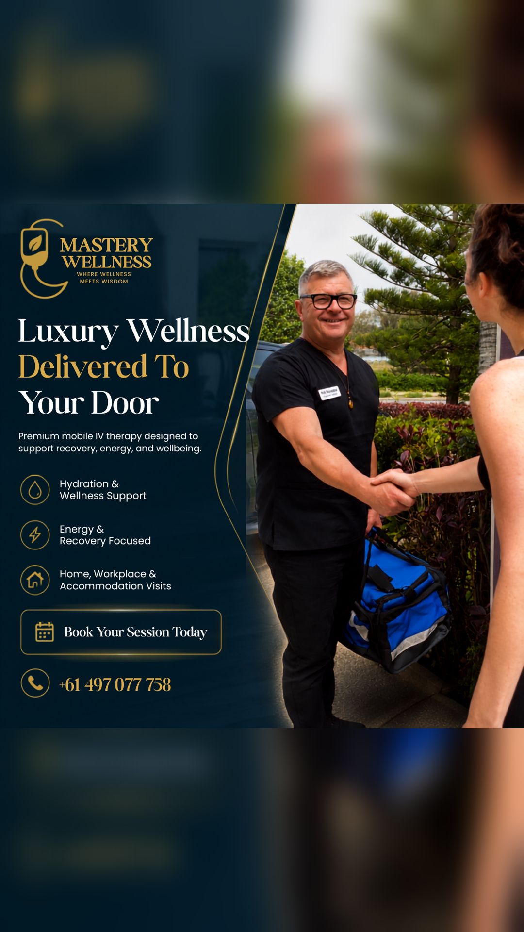 IV Mastery & Coaching Facebook ad