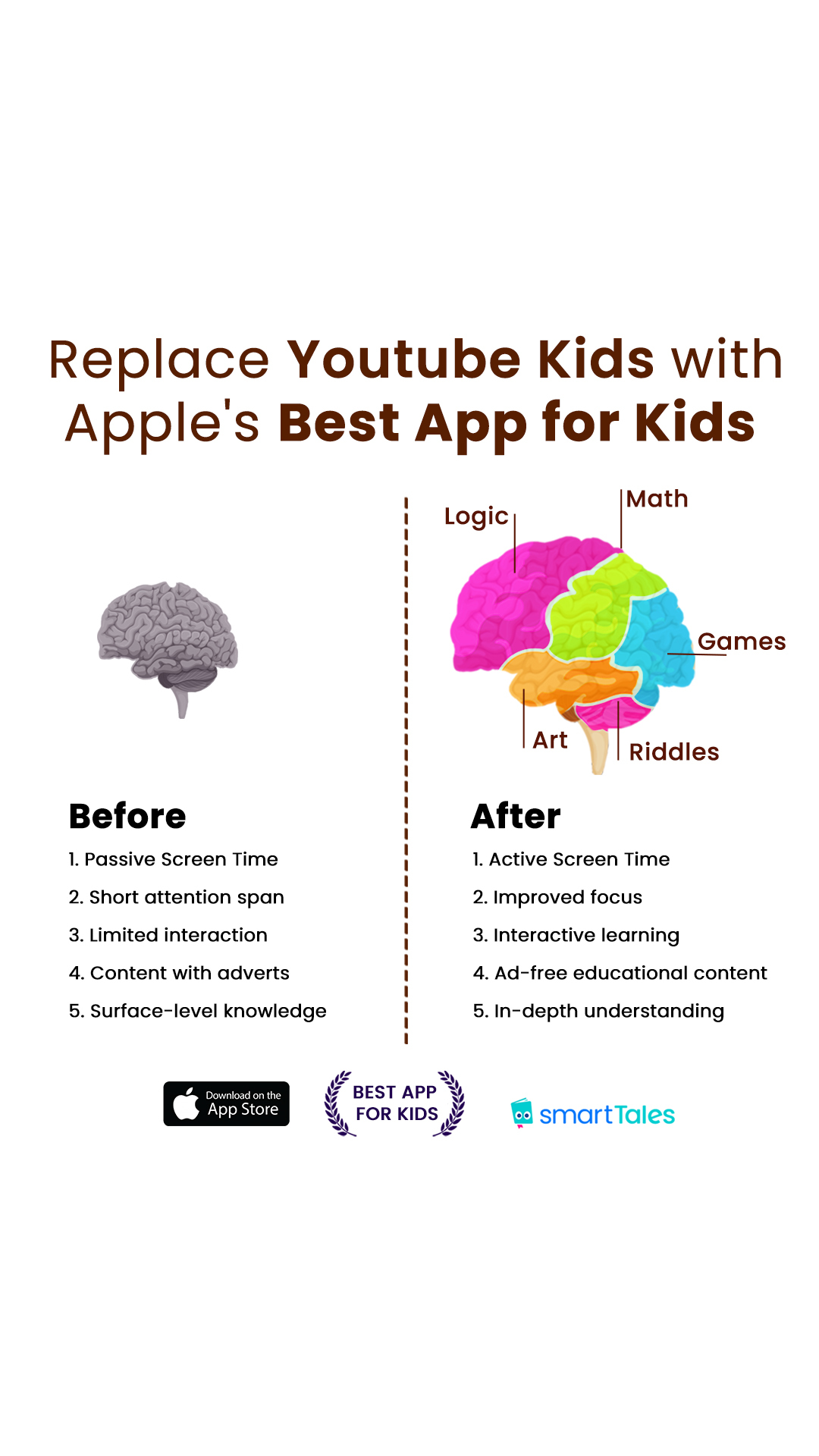 Smart Tales Facebook ad