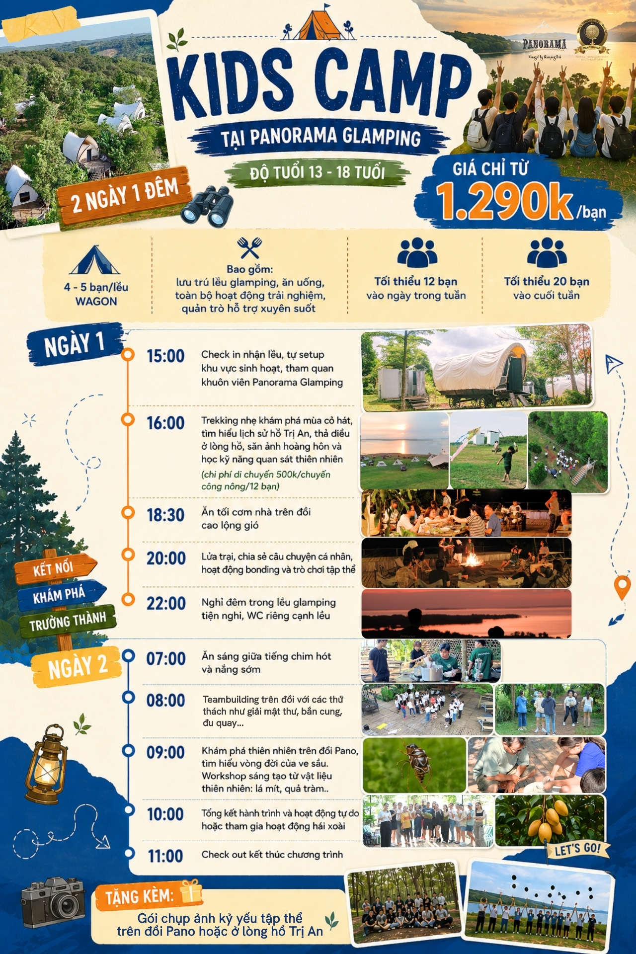 Panorama Glamping Facebook ad