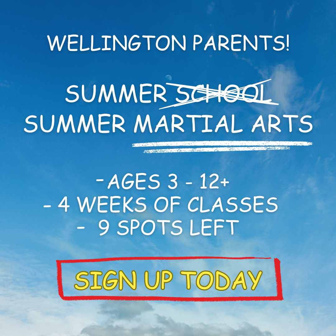 Upward Martial Arts - Wellington Facebook ad: 4 Weeks of Martial Arts for Kids & Families