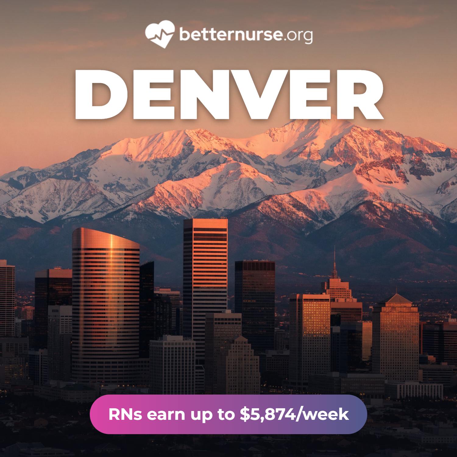 Travel Nursing by Better Nurse Facebook ad