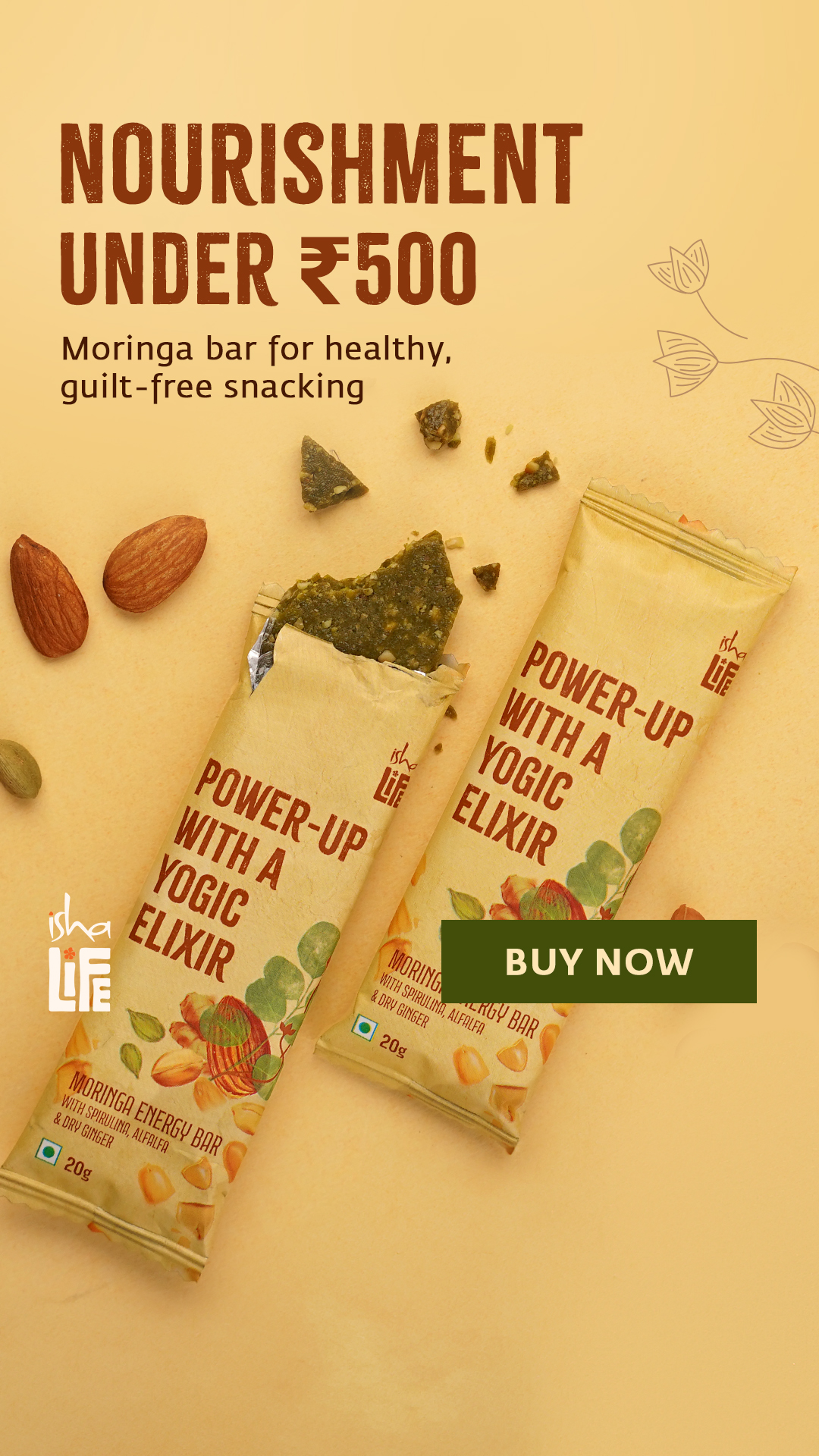 Isha Life Facebook ad
