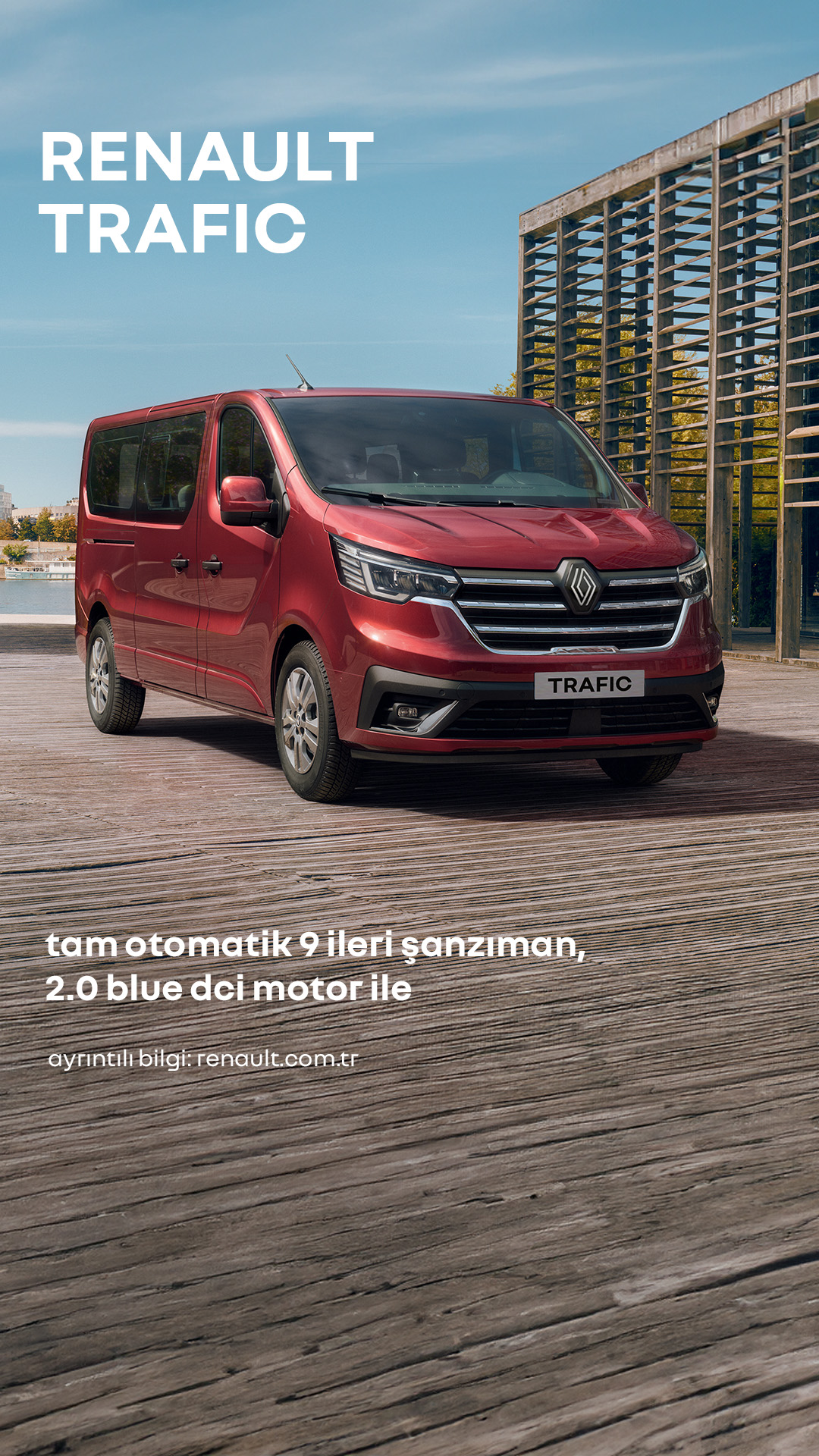 Renault Facebook ad: Renault Trafic Combi