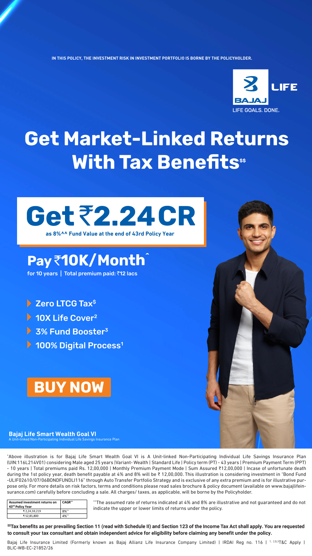 Bajaj Life Facebook ad