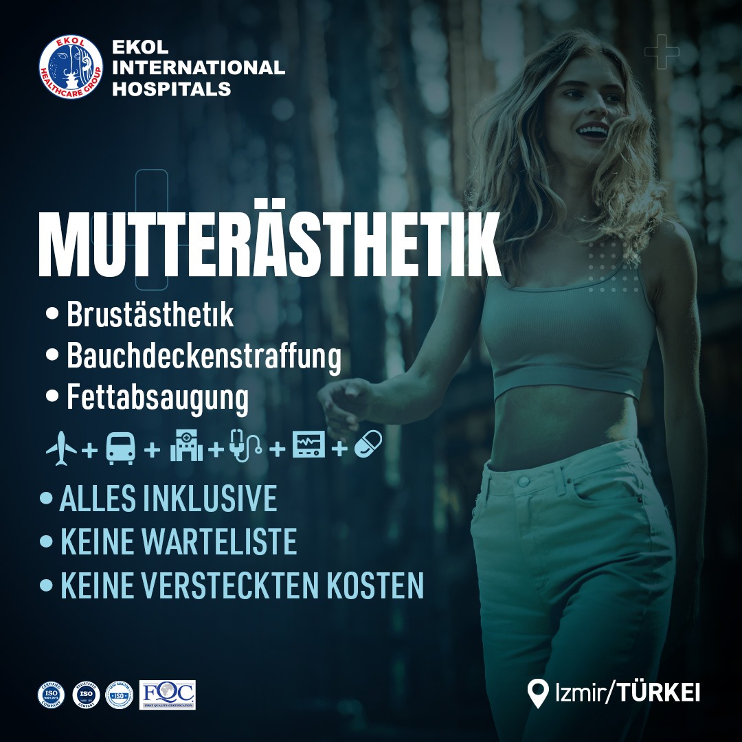 Ekol Hospitals Facebook ad: Mutterästhetik in der Türkei