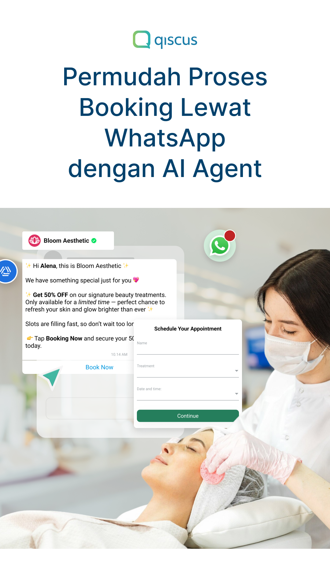 Qiscus - Customer Engagement Platform Facebook ad