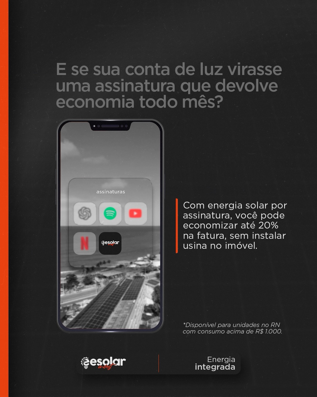 E-ESolar Facebook ad