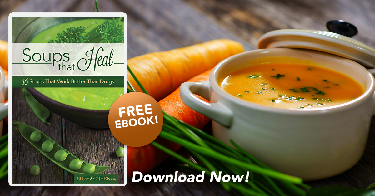 Suzy Cohen Healthy Lifestyle Facebook ad