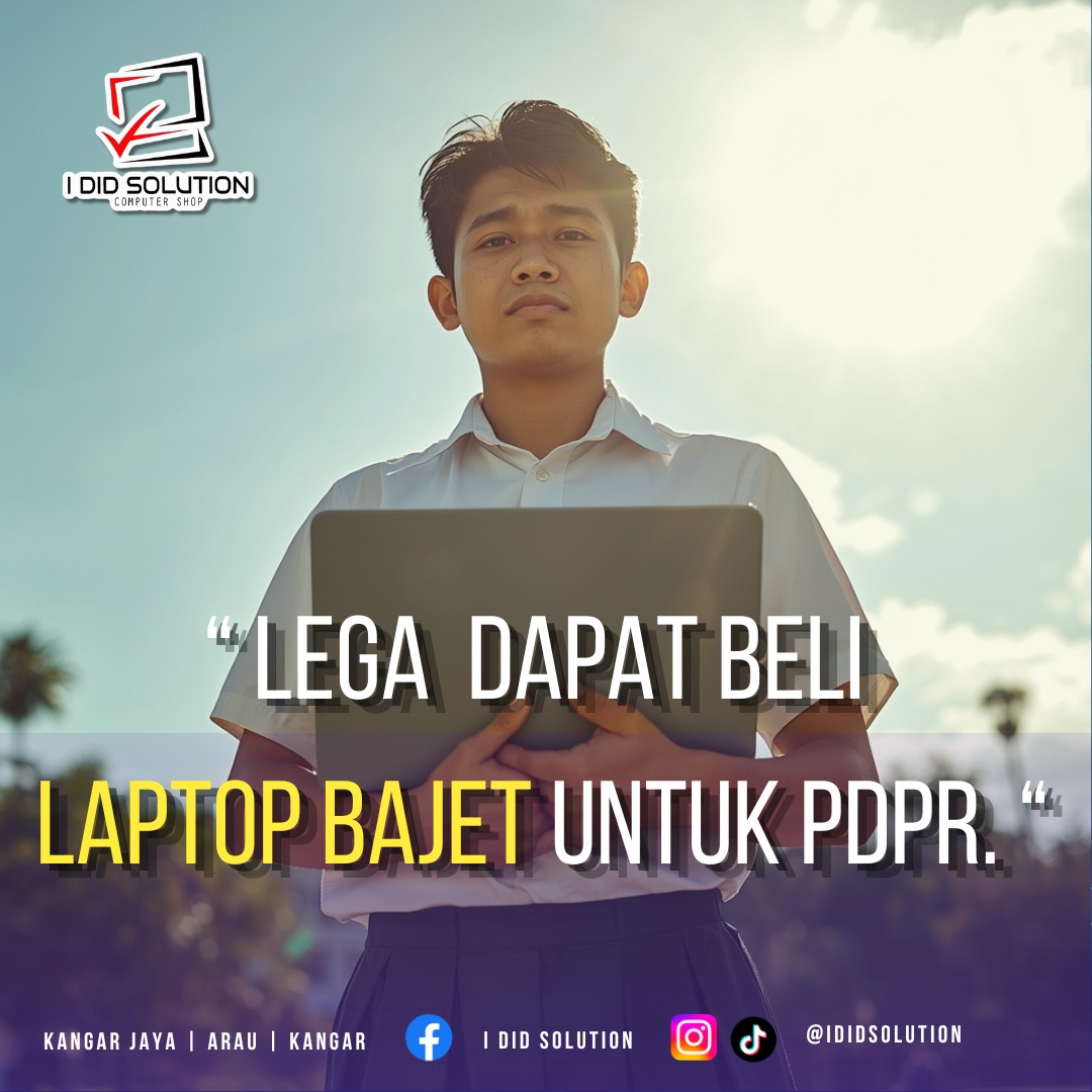 I DID Solution - Laptop Perlis Facebook ad