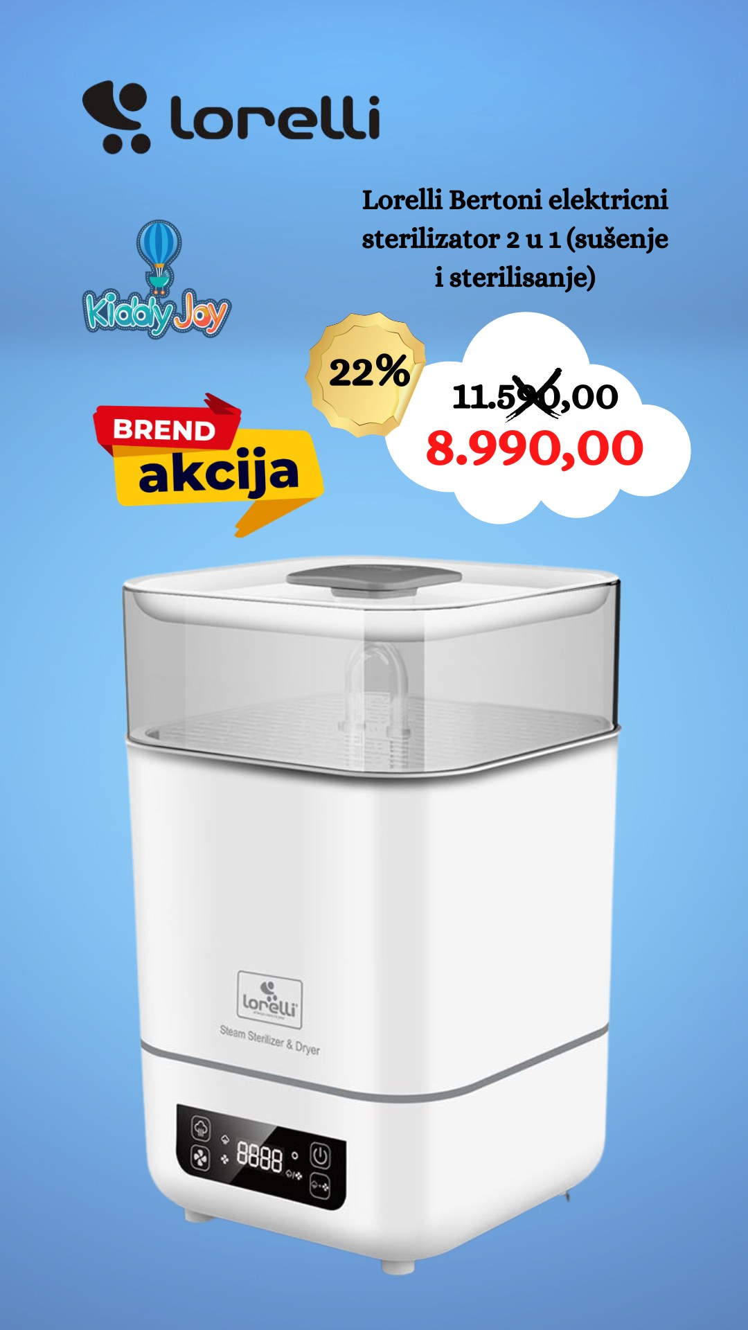 Kiddy JOY Facebook ad