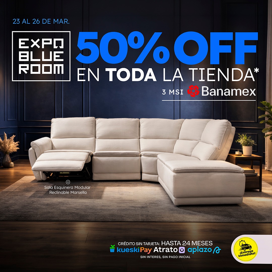 Blue Room Facebook ad