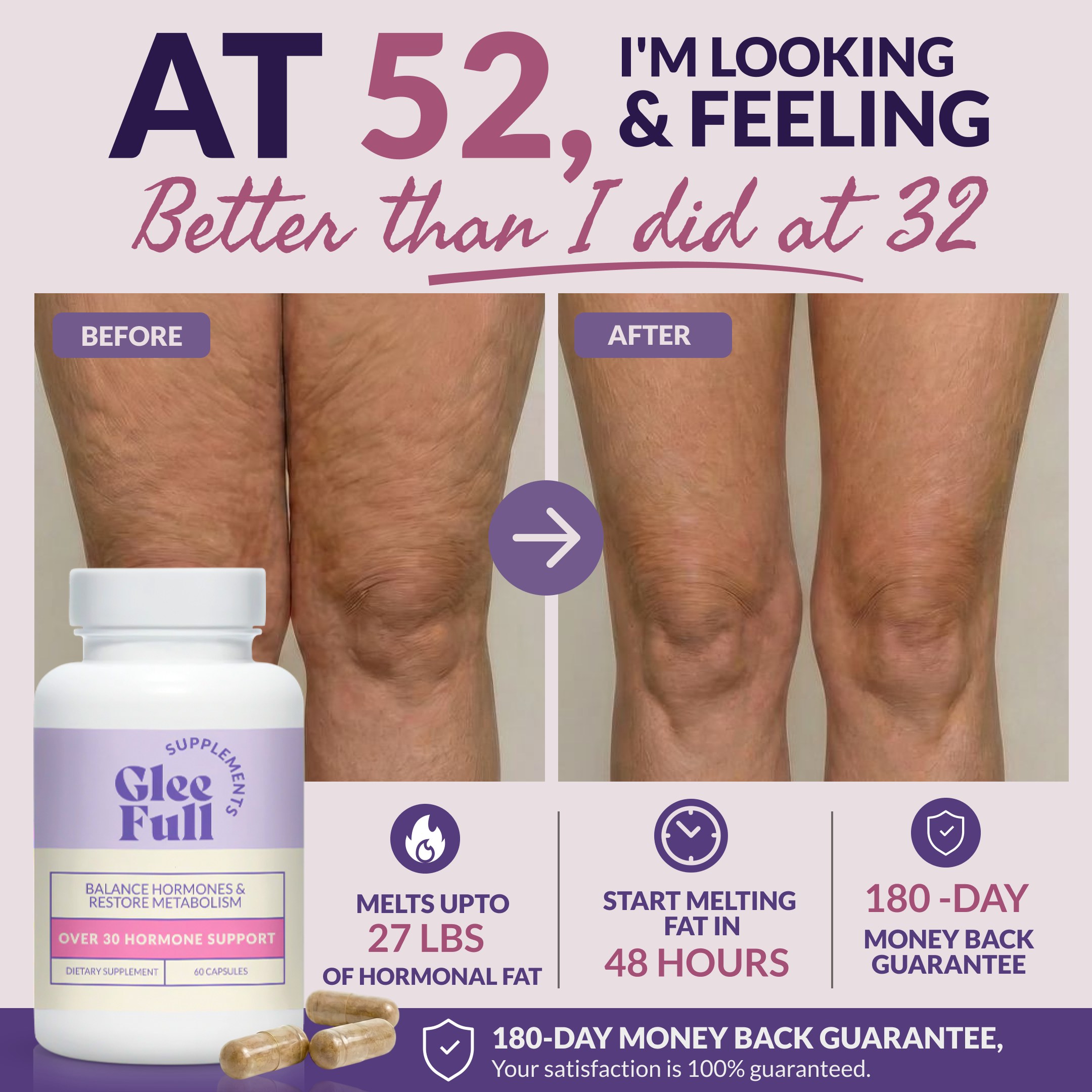 GleeFull Facebook ad