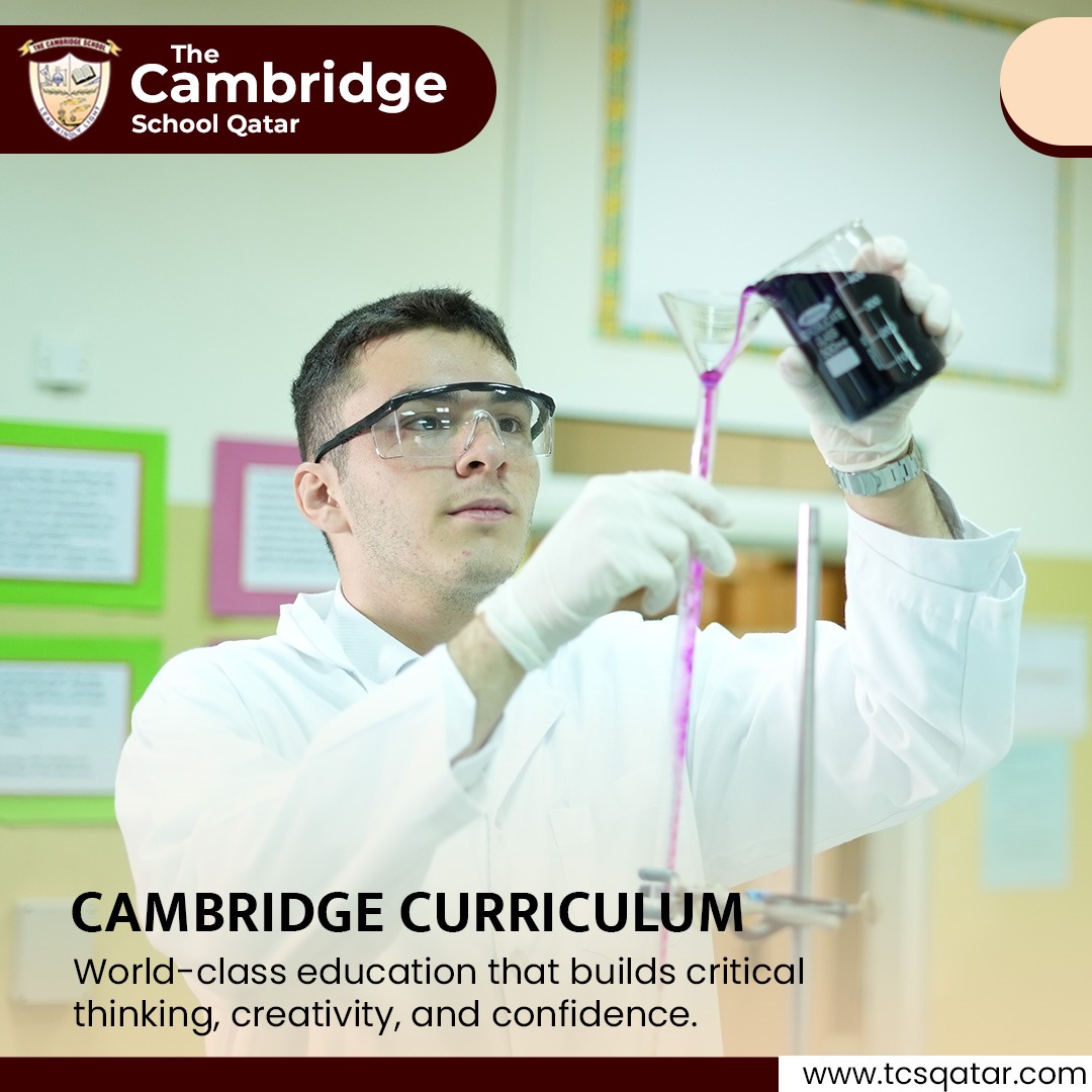 The Cambridge School Qatar Facebook ad