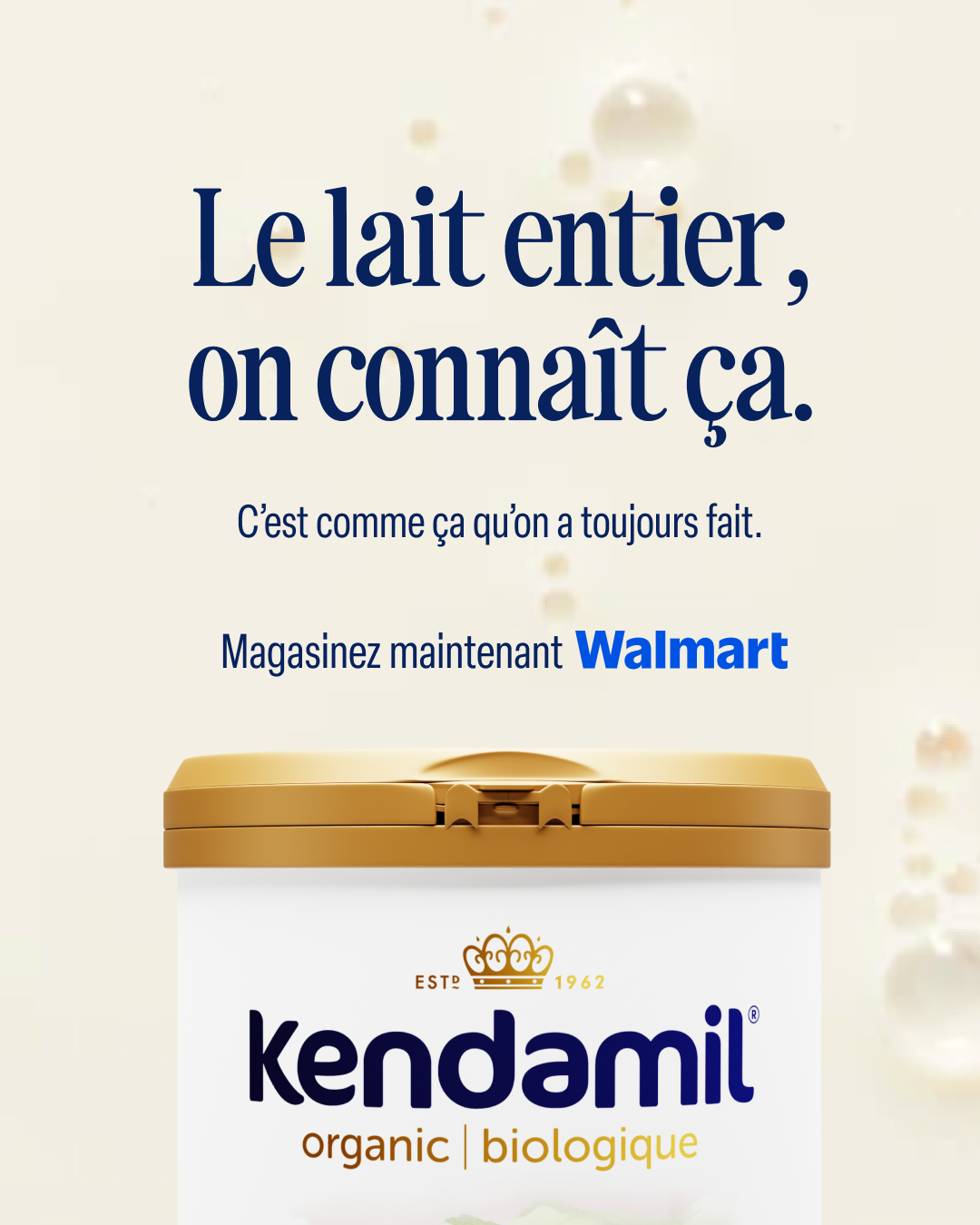 Kendamil Canada Facebook ad
