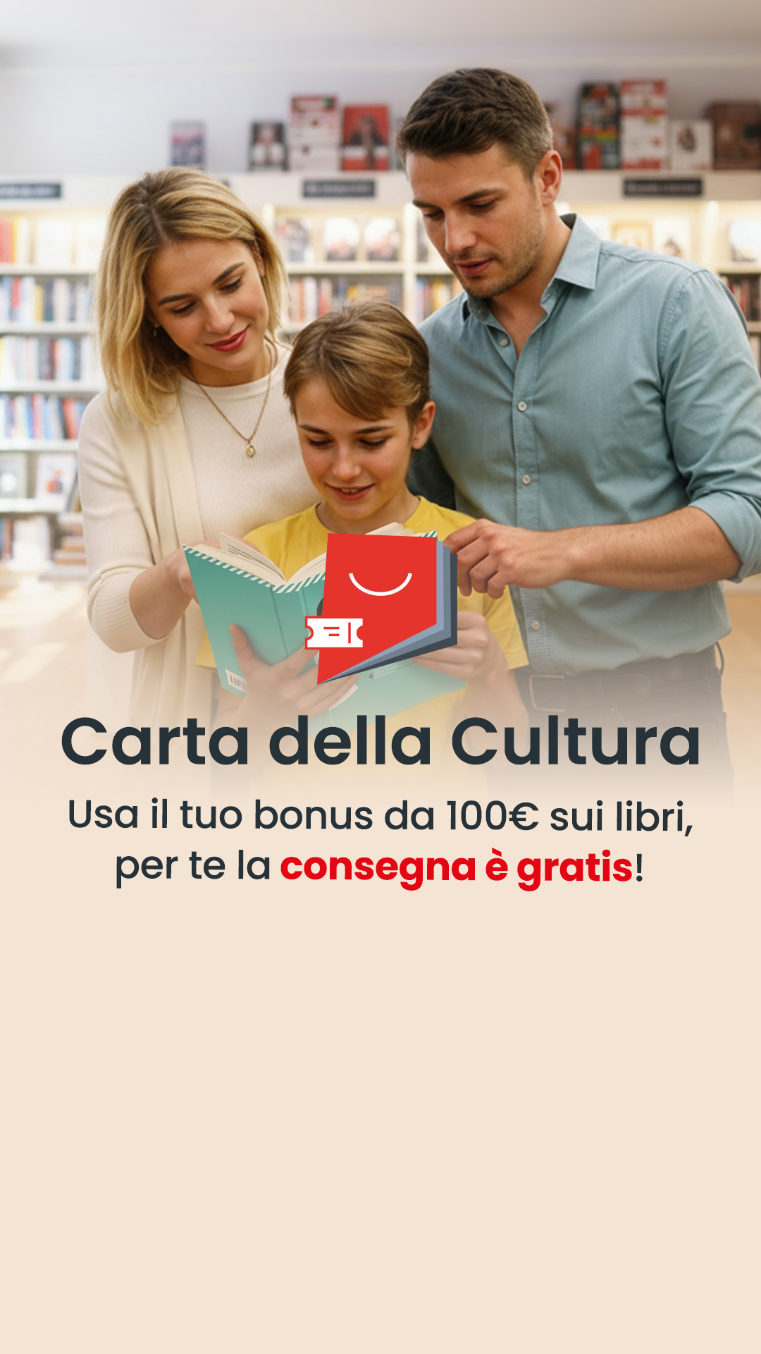 IBS.it Facebook ad: Fino a 500€ per te!