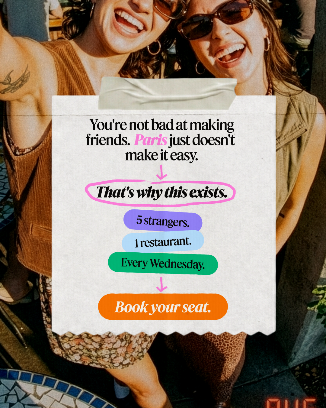 Timeleft Facebook ad