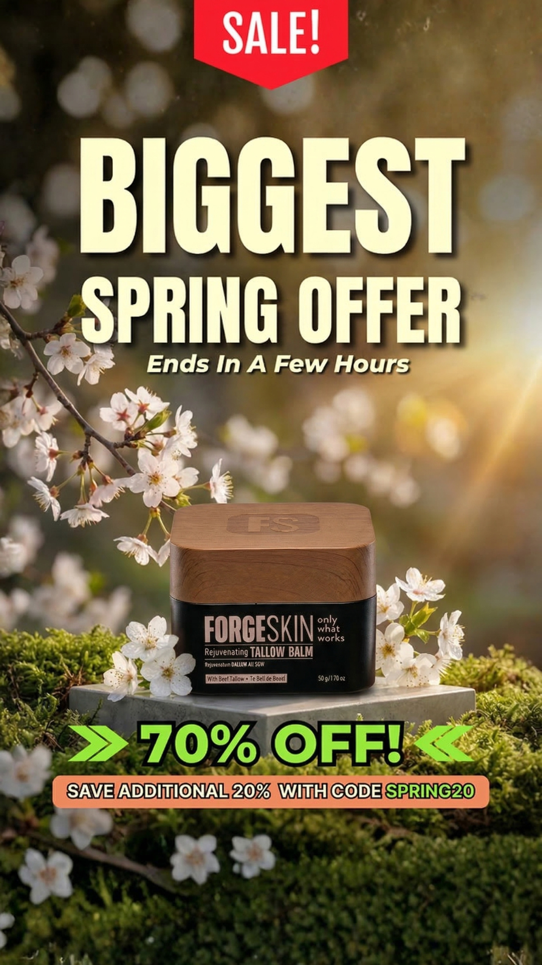 Forge Men Facebook ad