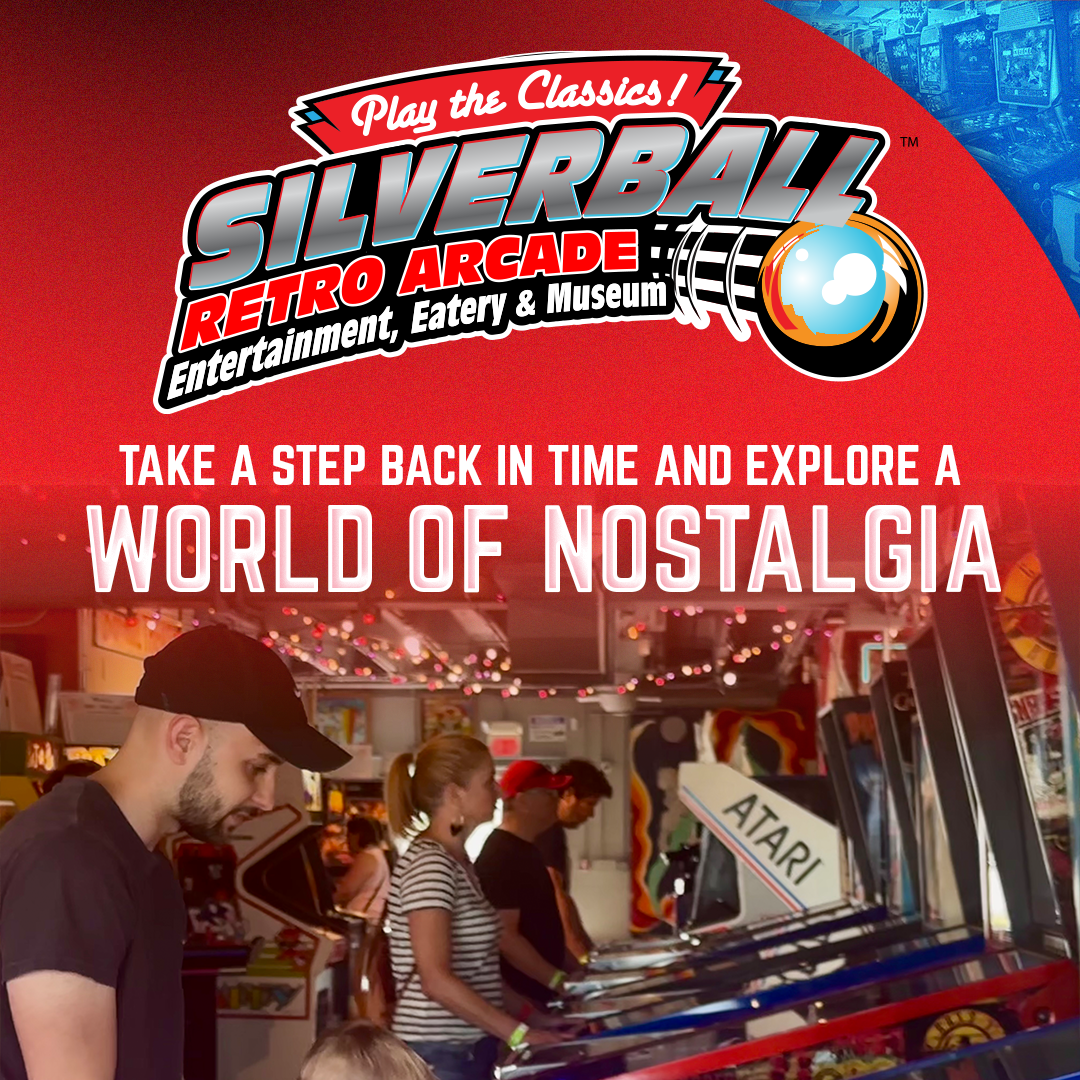 Silverball Retro Arcade Asbury Facebook ad