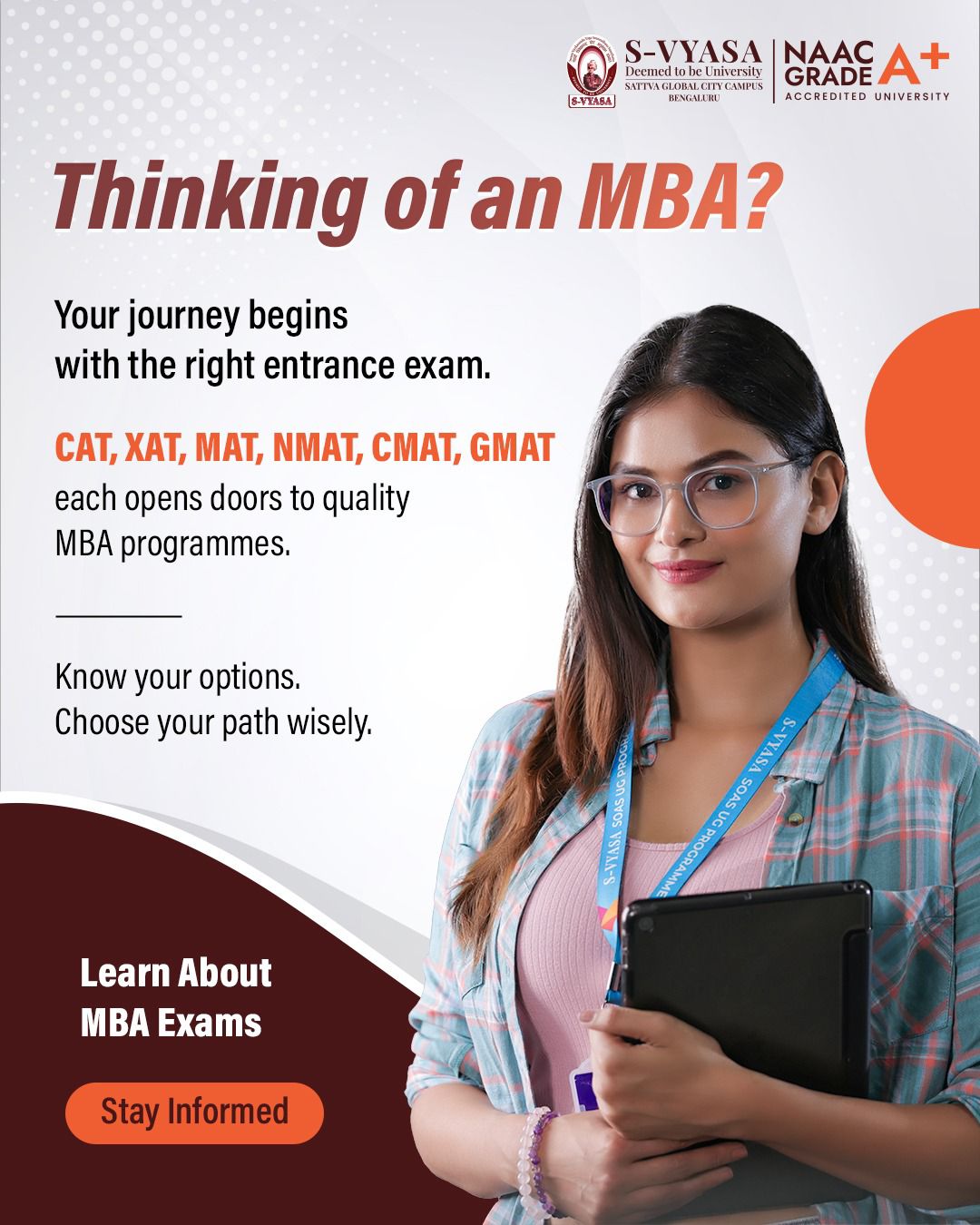S Vyasa   School of Advanced Studies Facebook ad