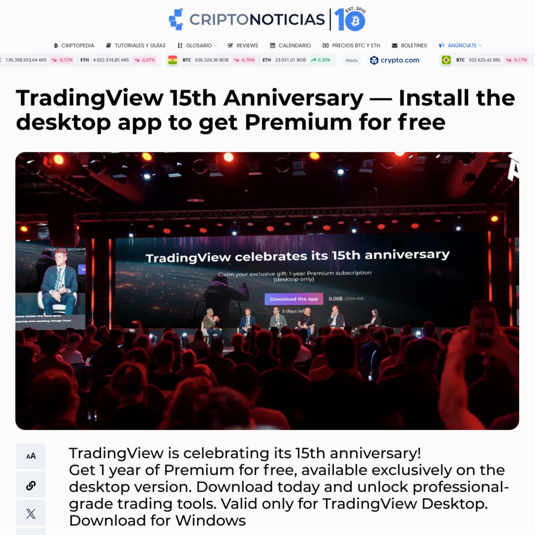 Crypto Insight Facebook ad