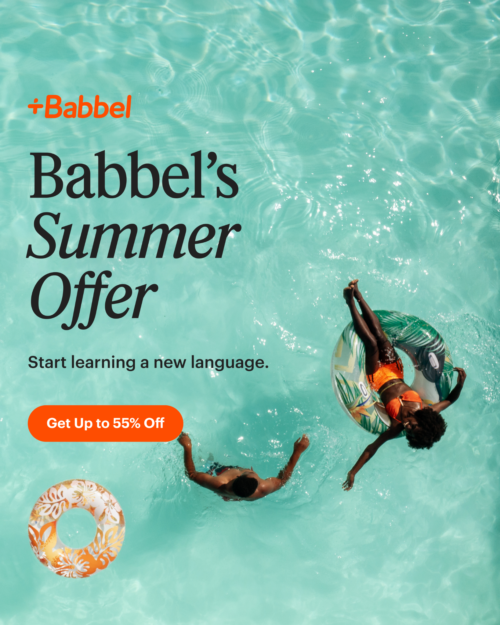 Babbel Facebook ad