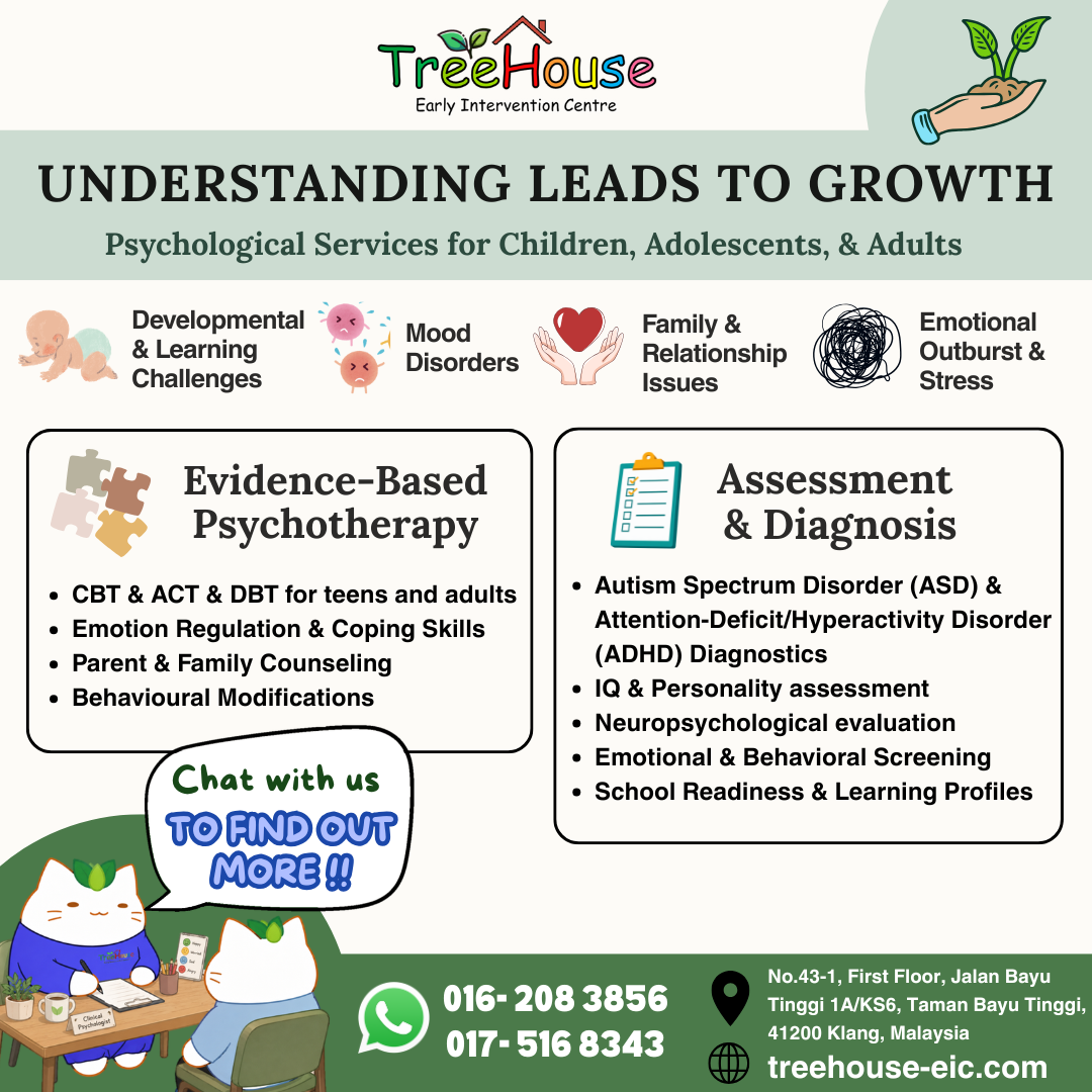 TreeHouse Intervention Center Facebook ad: Chat with us now!