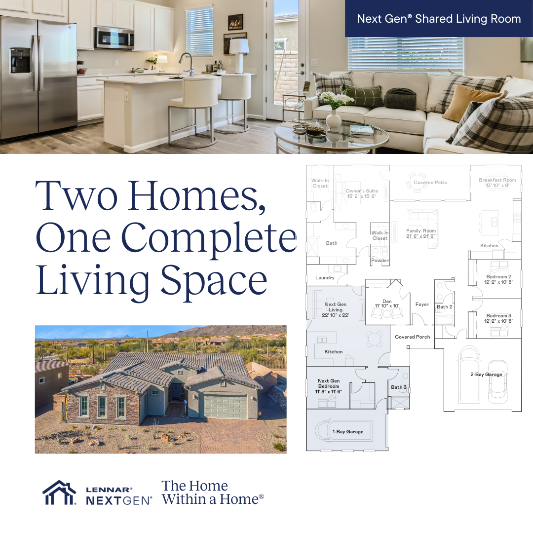 Lennar Tucson Facebook ad: Move-In Ready Homes Available