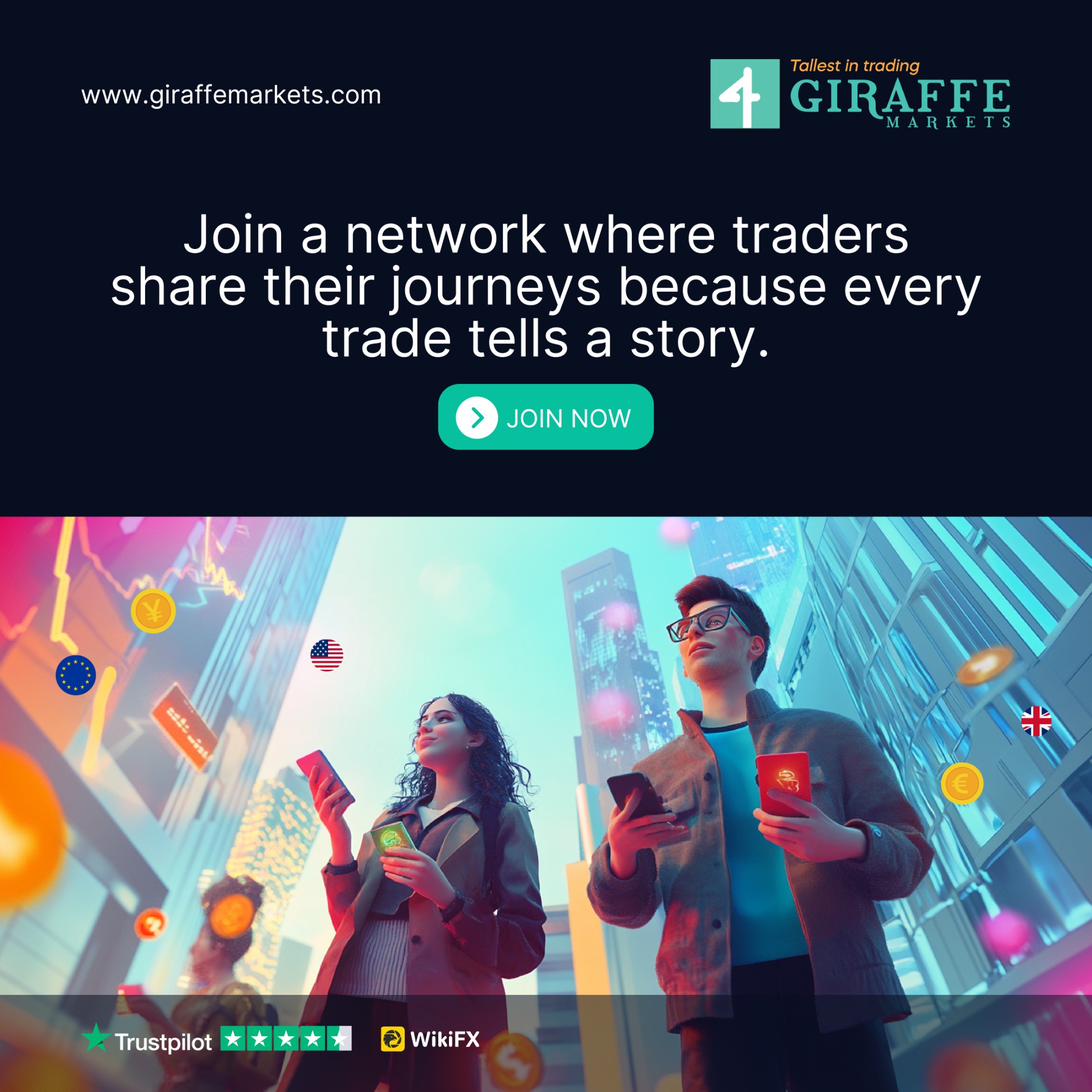 Giraffe Markets Facebook ad