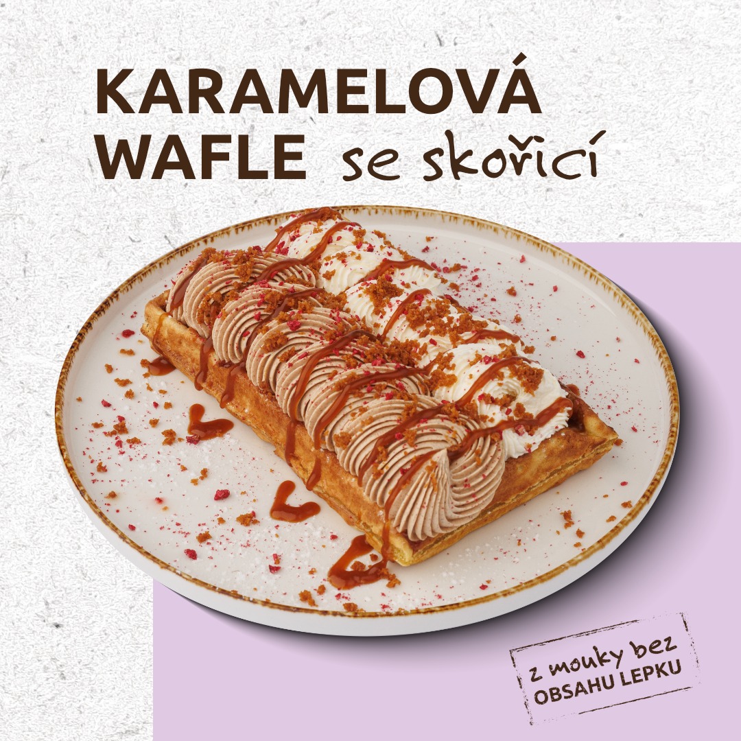 KAFEC kavárny Facebook ad: Nový měsíc, nové chutě