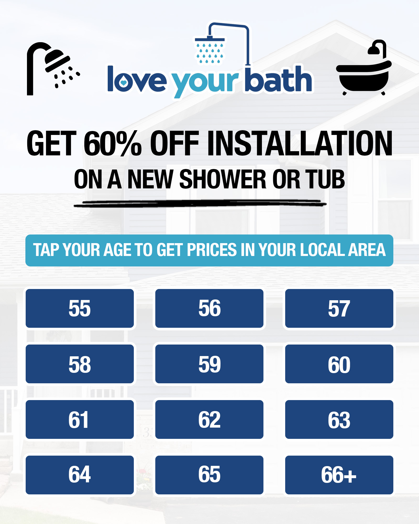 Love Your Bath Facebook ad